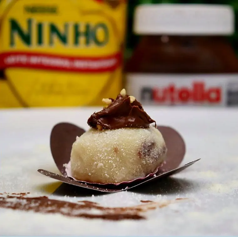 Brigadeiro de ninho com nutella da L.P Brigadeiros